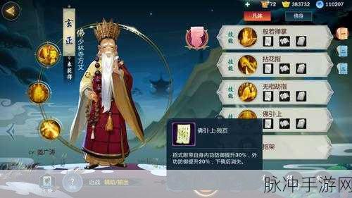 剑网3手游玄正角色特性深度解析