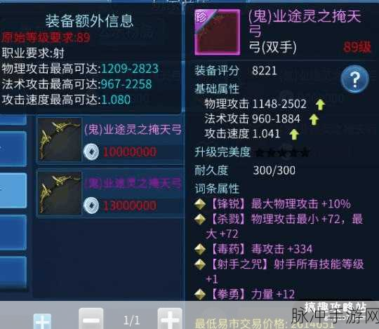 2025年倩女幽魂手游射手69级顶尖装备指南