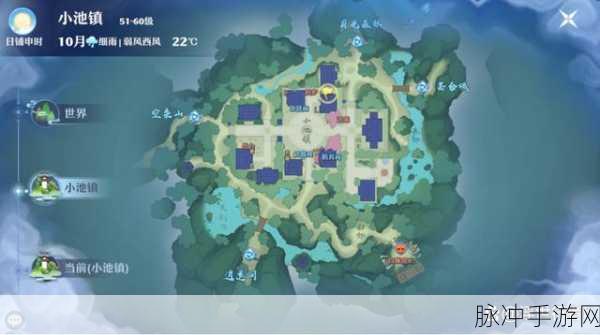 梦幻新诛仙深度探索，小池镇探灵任务全攻略，位置图解助你畅游仙途