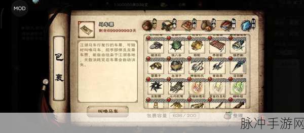 烟雨江湖如梦令，揭秘神秘道具的奇妙用途与深层意蕴