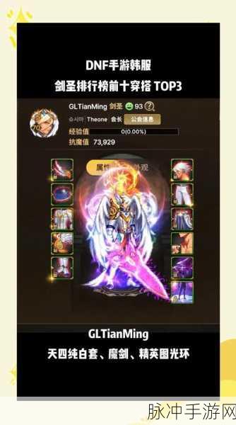 DNF剑圣与巨剑巅峰对决,探寻最强输出霸主