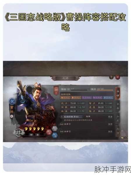 三国志强化武将战法全攻略,打造无敌战斗阵容