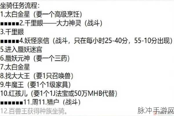 梦幻西游，揭秘全满坐骑对人物属性的极致加成