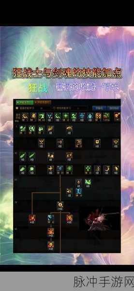 DNF手游狂战士技能加点全攻略,打造竞技场不败神话