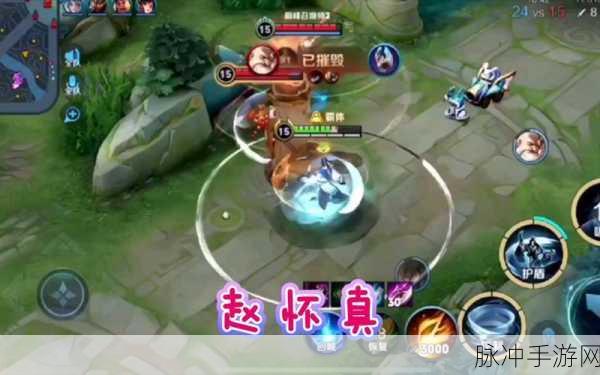 王者荣耀赵怀真玩法全攻略,掌握太极精髓,制霸峡谷