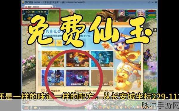 梦幻西游仙玉获取全攻略