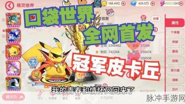 口袋妖怪冠军之旅，解锁冒险新篇章的终极攻略
