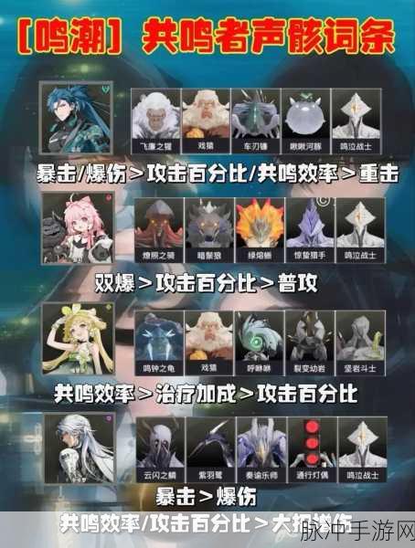鸣潮惊蛰猎手技能全揭秘,实战操作与深度策略