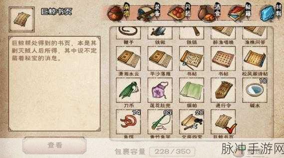 烟雨江湖探秘，叠浪诀获取全攻略与巨鲸帮武学解锁秘籍