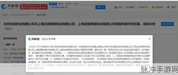 哪吒2维权风暴，某游戏侵权遭起诉，索赔金额高达30万！