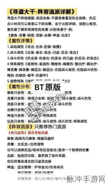 寻道大千聚灵阵深度攻略，布阵智慧与资源最大化
