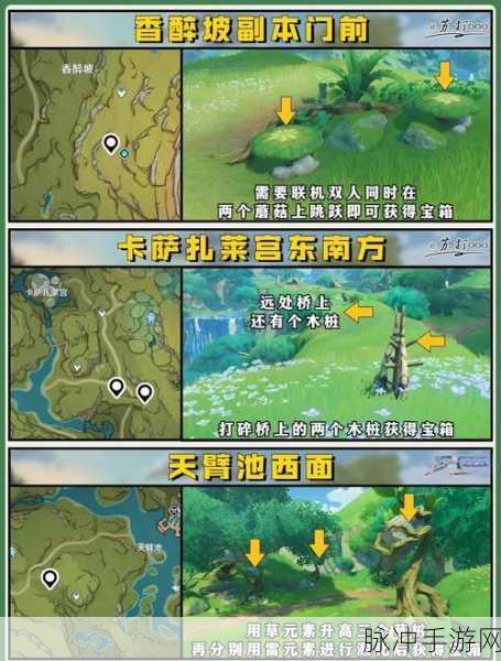 原神探索之旅,揭秘智中之宝新计划宝藏2位置