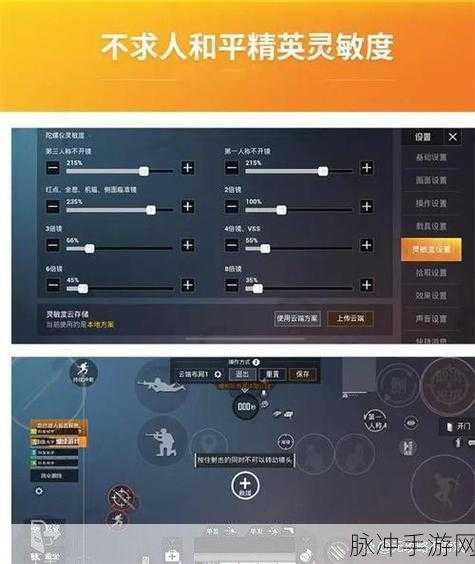 和平精英高手必备，灵敏度分享码全揭秘，稳中求胜秘籍！