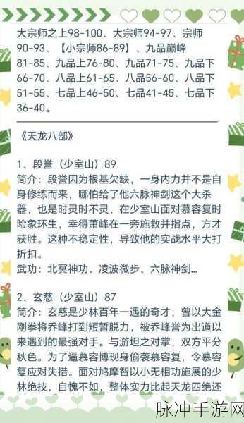 金庸群侠传,解锁声望秘籍,称霸江湖不是梦