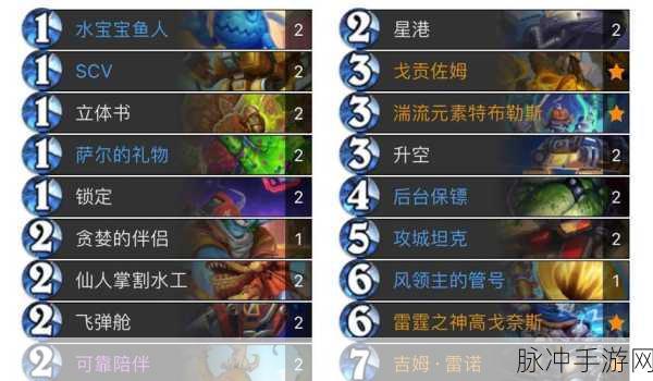炉石传说佣兵战纪,揭秘高效挂机卡组搭配,登顶竞技场的终极秘诀!