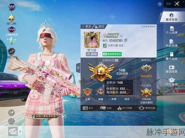 和平精英不朽星钻段位,高手的试炼场?