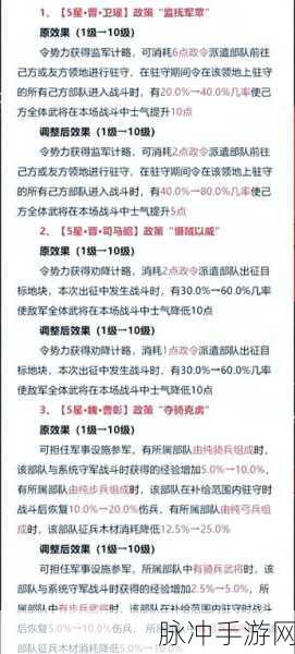 率土之滨深度攻略,解锁政令数查询新技巧,让你征战之路畅通无阻