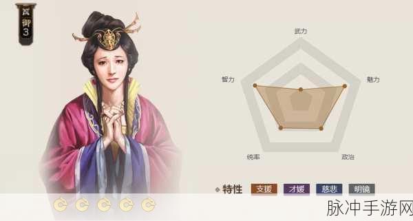 三国志14甘氏五维属性全解析，历史名将在游戏中的风采
