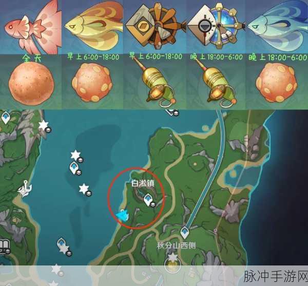 原神钓友必看！假龙出没地点全揭秘，助你满载而归