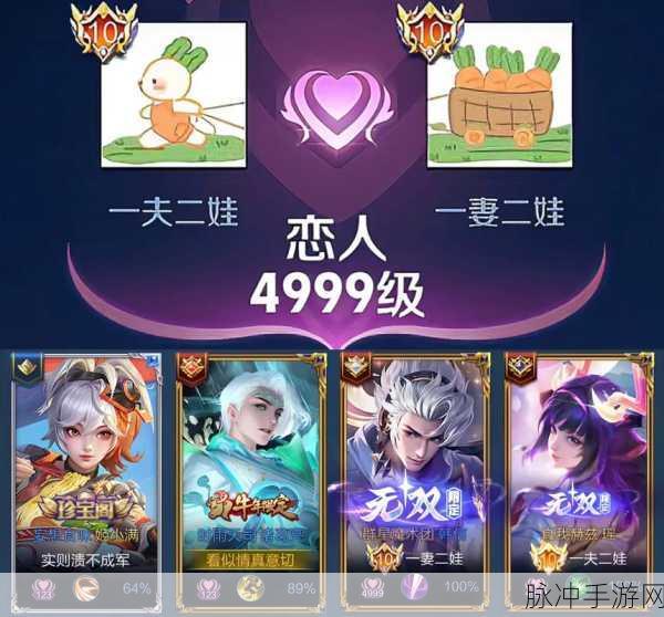 王者荣耀个性戳戳,揭秘亲密度加成与玩法细节
