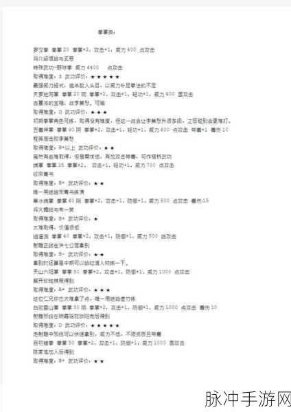 烟雨江湖李拳武功加点全攻略,拳法运用与属性加点深度剖析