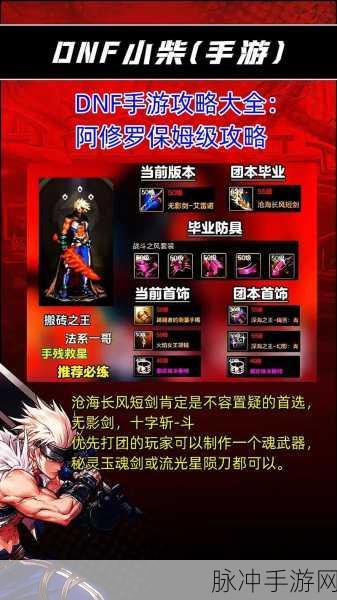 DNF阿修罗100级装备选择全攻略
