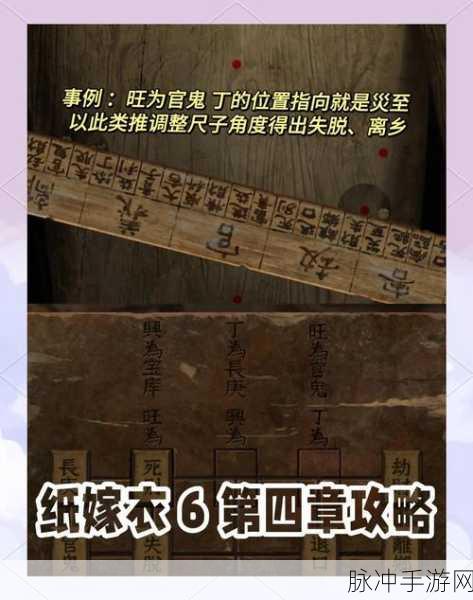 纸嫁衣第四章，石门转盘解密全攻略，带你轻松过关！