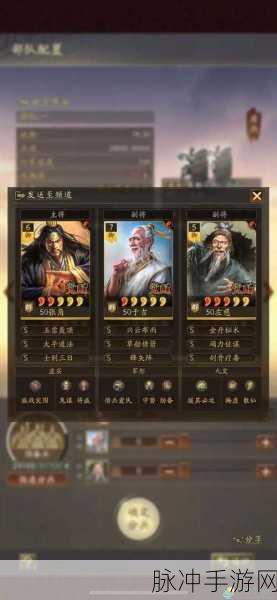 三国志战略版深度剖析,打造顶级输出阵容的秘籍与策略