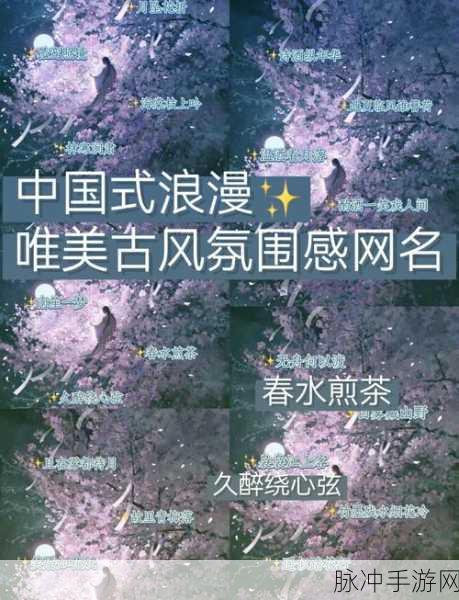 楚韵飘香，探寻古风女性昵称之美，打造专属江湖雅号
