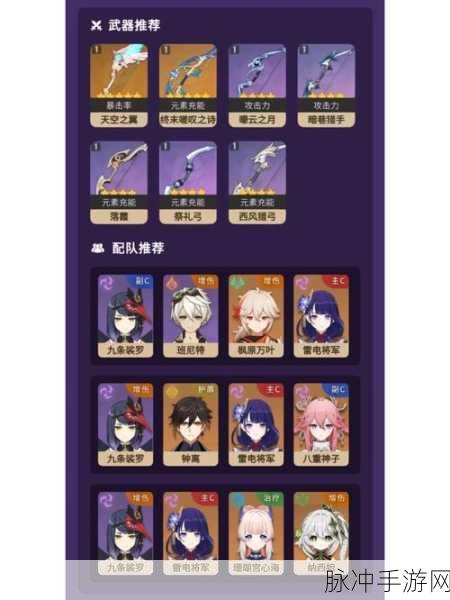原神深度探索,九条裟罗天赋加点最优策略大公开