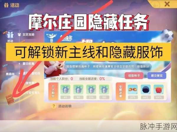 摩尔庄园探险奇遇,解锁密码箱,揭秘隐藏的秘密