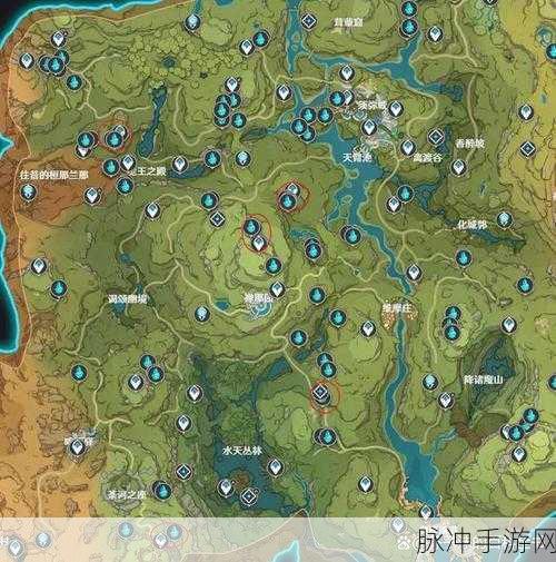 原神矿物高效采集秘籍，刷新点与采集点一网打尽