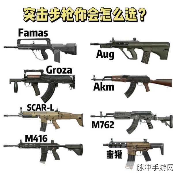 揭秘战场利器,和平精英各枪射速全攻略