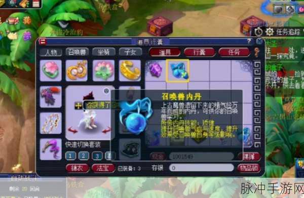梦幻西游内丹点化全攻略,资源管理大师的游戏进阶之路