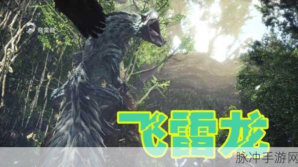 怪物猎人世界飞雷龙图鉴深度解析,狩猎与攻略必备