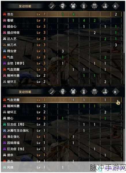怪物猎人崛起太刀各阶段配装全攻略，打造你的专属利刃