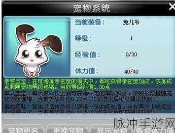 QQ飞车手游宠物秘境深度探索,解锁宠物获取新秘籍