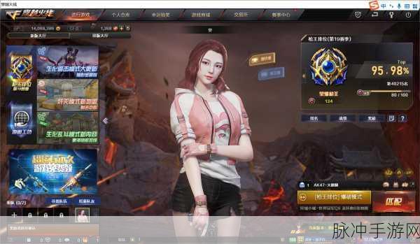 CF枪王排位第三季奖励全揭秘,赛季福利一网打尽