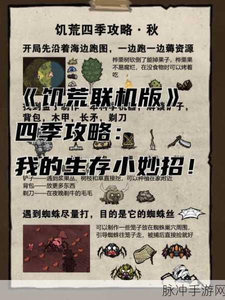 饥荒挑战再升级，白蜘蛛巢全面清除秘籍