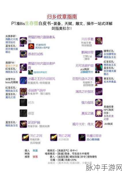 帝国OL猎人技能装备搭配全攻略