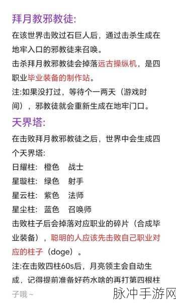泰拉瑞亚探险指南，深入揭秘毁灭者召唤奥秘