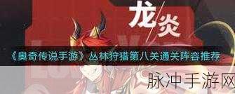 奥奇传说手游丛林狩猎第八章，全面攻略与技巧揭秘