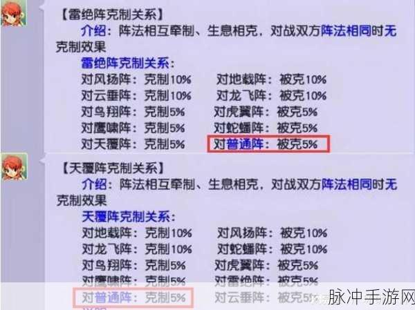 梦幻西游手游,雷绝阵效果全揭秘,助你战场称雄