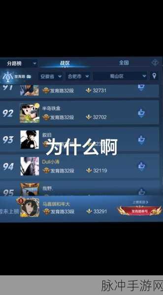 王者荣耀战力榜更新时间揭秘,为何选择周一凌晨五点?