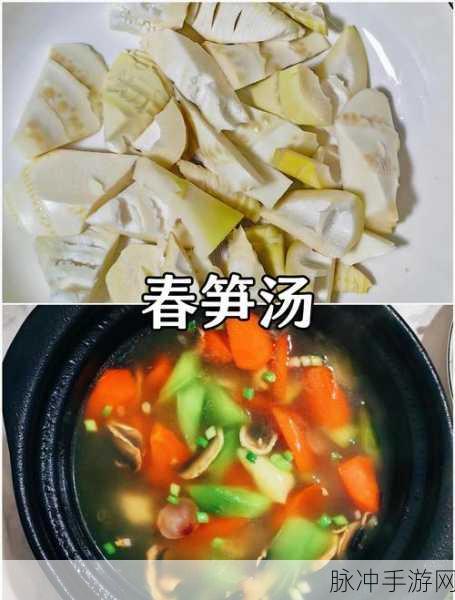天涯明月刀手游竹笋豆腐汤，解锁制作秘籍与食材采集技巧