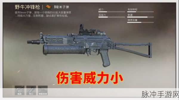 和平精英冲锋枪深度剖析，解锁你的战场制胜秘籍