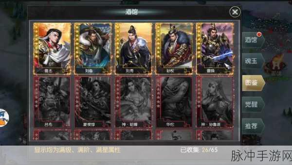 三国志名将令深度攻略，四大名将并肩，驰骋沙场无人敌