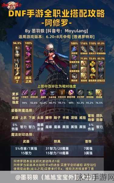 DNF战法职业深度剖析,流派、技能与实战策略