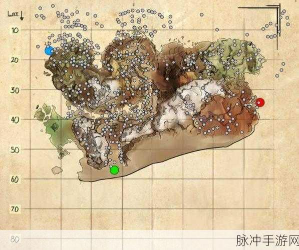 方舟生存进化,新手发育的最佳地图区域揭秘