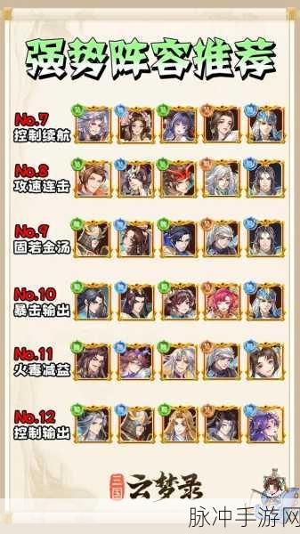 梦三国手游,解锁通关最强阵容搭配与技巧秘籍